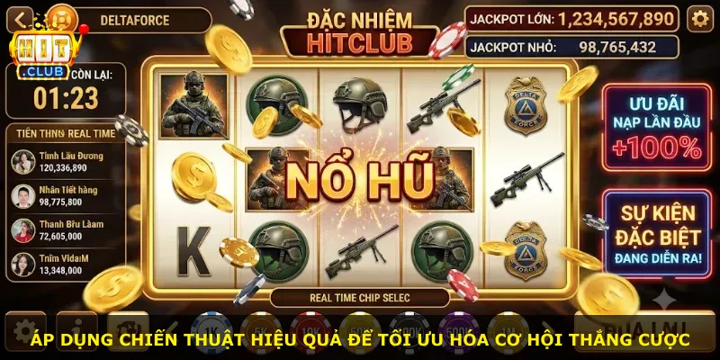 Áp dụng chiến thuật hiệu quả để tối ưu hóa cơ hội thắng cược