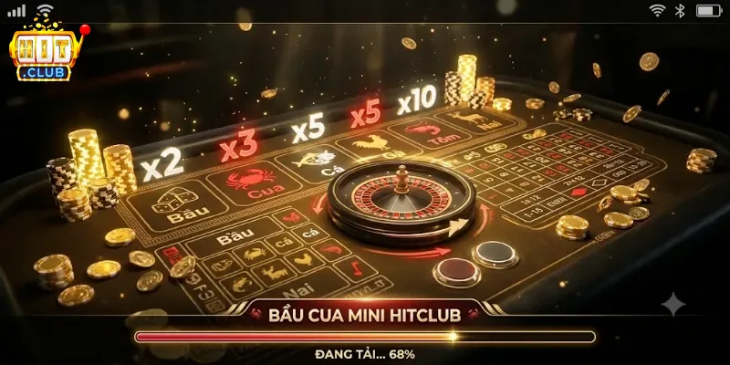 Bầu Cua Mini Hitclub Giải Trí Cực Đã, Thử Vận May Mỗi Ngày