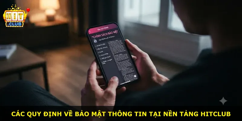 Các quy định về bảo mật thông tin tại nền tảng Hitclub