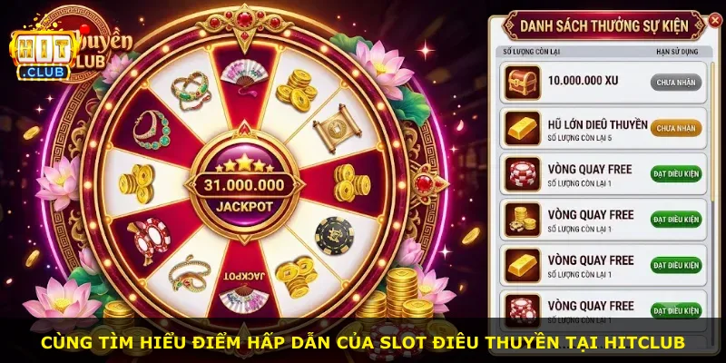 Cùng tìm hiểu điểm hấp dẫn của slot Điêu Thuyền tại Hitclub