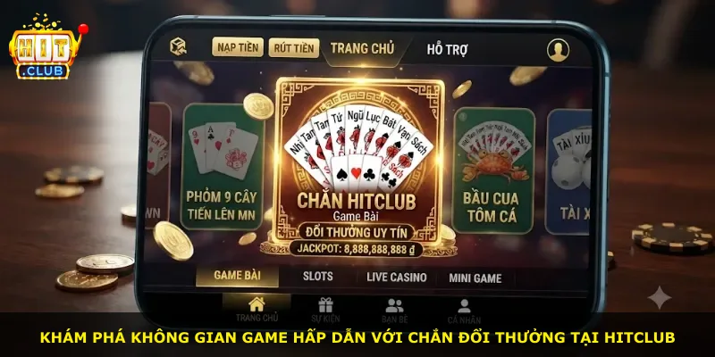Khám phá không gian game hấp dẫn với Chắn đổi thưởng tại Hitclub