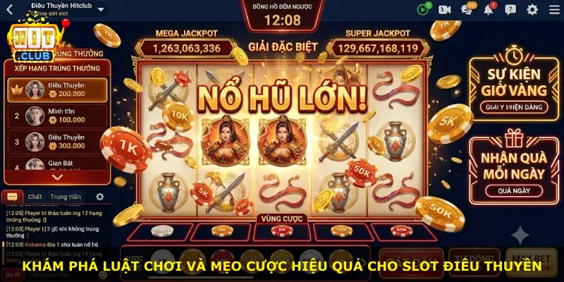 Khám phá luật chơi và mẹo cược hiệu quả cho slot Điêu Thuyền