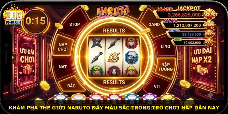 Khám phá thế giới Naruto đầy màu sắc trong trò chơi hấp dẫn này