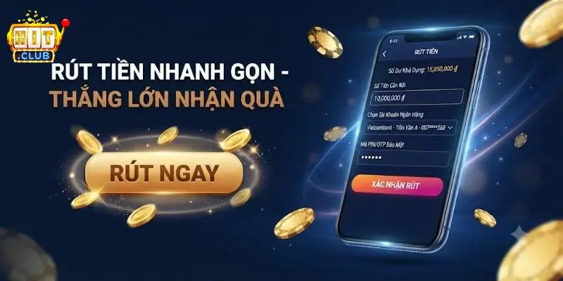 Rút Tiền Hitclub Nhanh Chóng, An Toàn Và Đơn Giản Cho Mọi Thành Viên