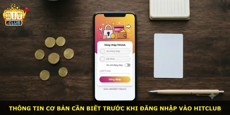 Thông tin cơ bản cần biết trước khi đăng nhập vào Hitclub