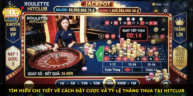 Tìm hiểu chi tiết về cách đặt cược và tỷ lệ thắng thua tại Hitclub
